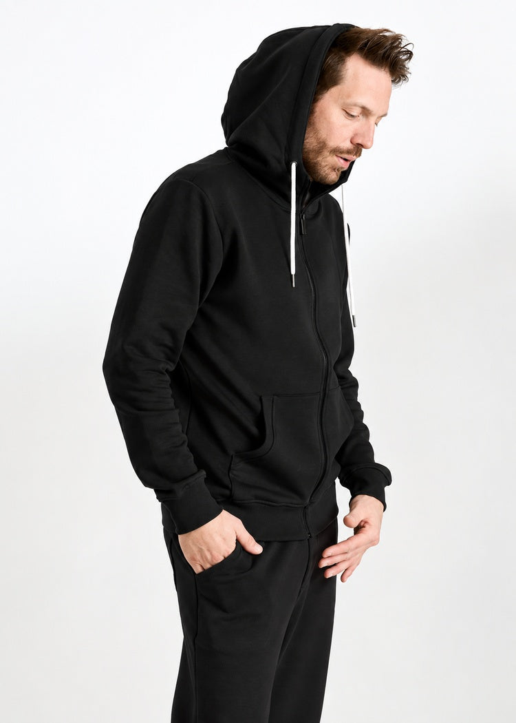 HERREN SWEATJACKE LEON BLACK