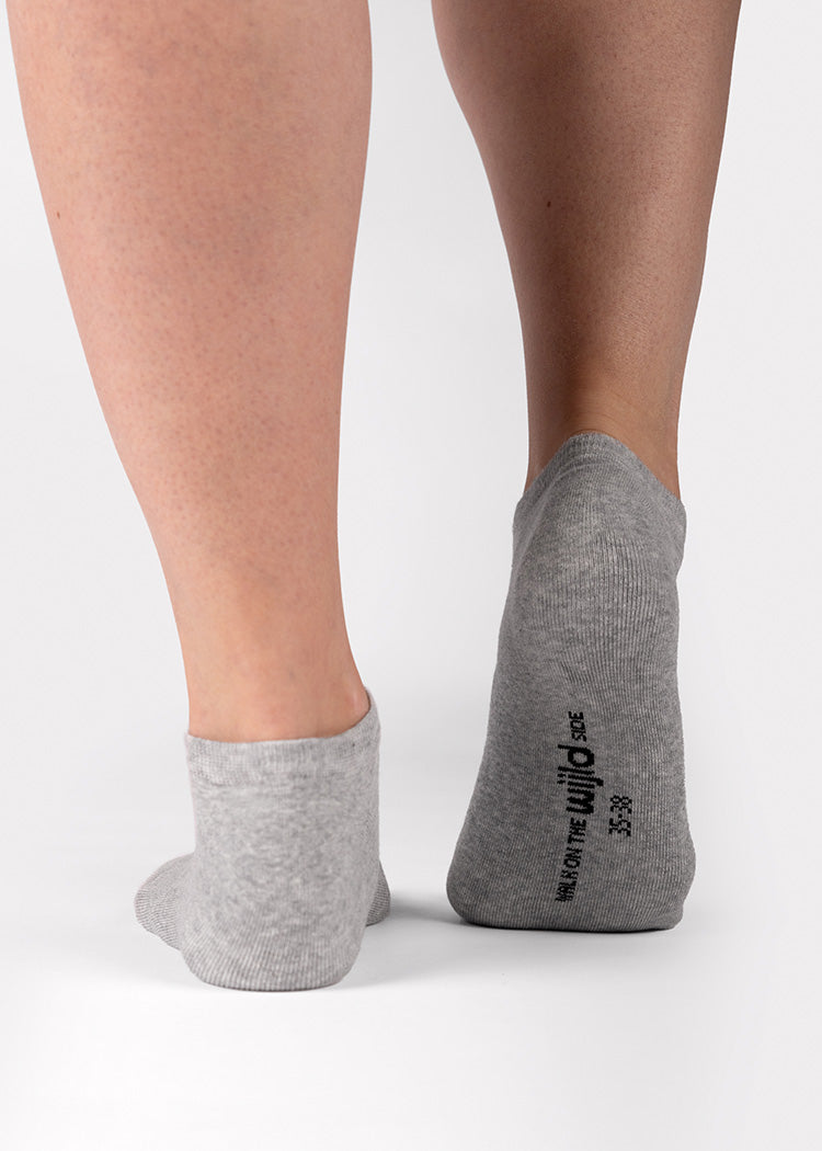 WOODSOCKS® SNEAKERSOCKEN LIGHT GRAY