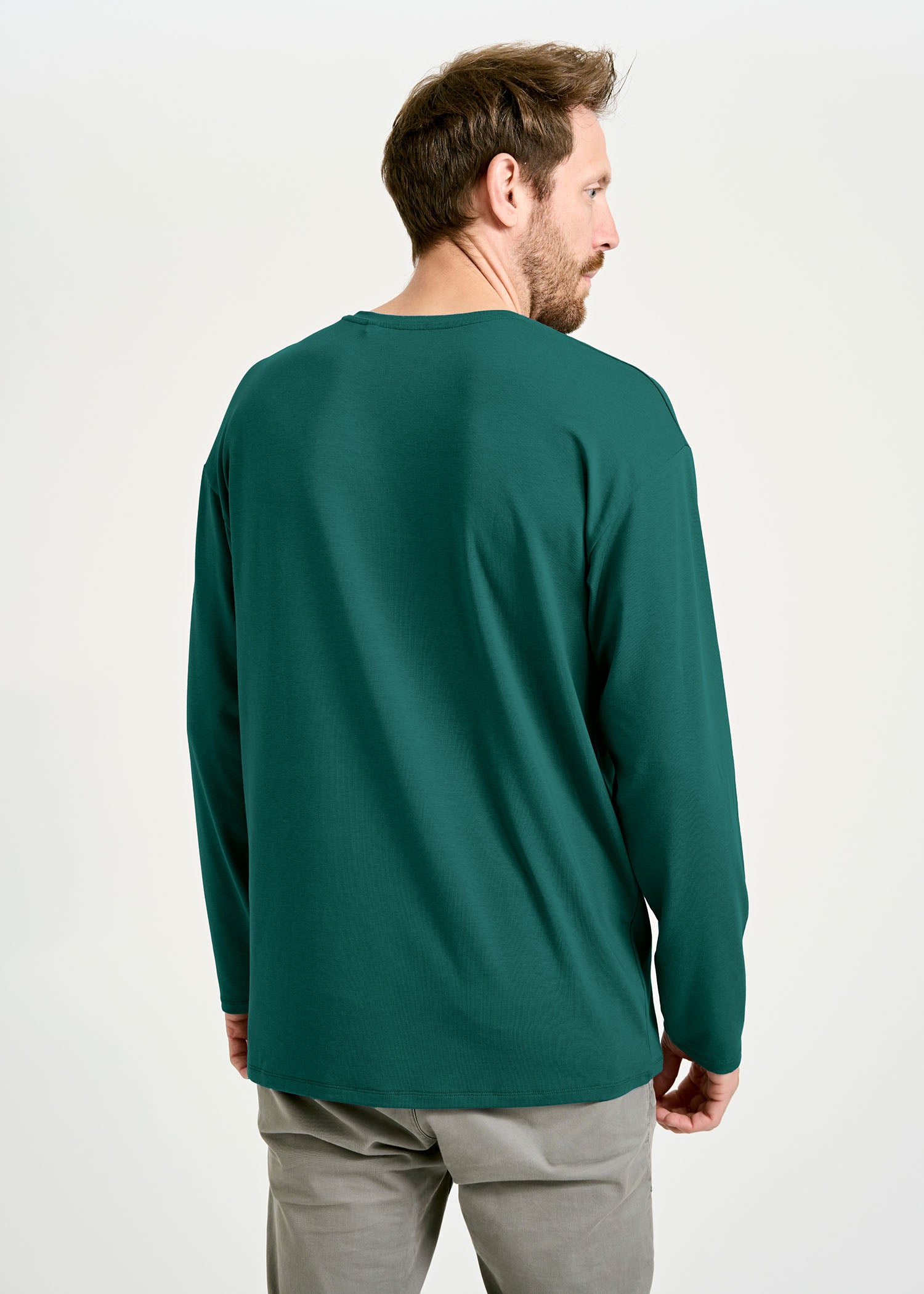 HERREN LANGARMSHIRT OVERCUT CHRIS SEA MOSS
