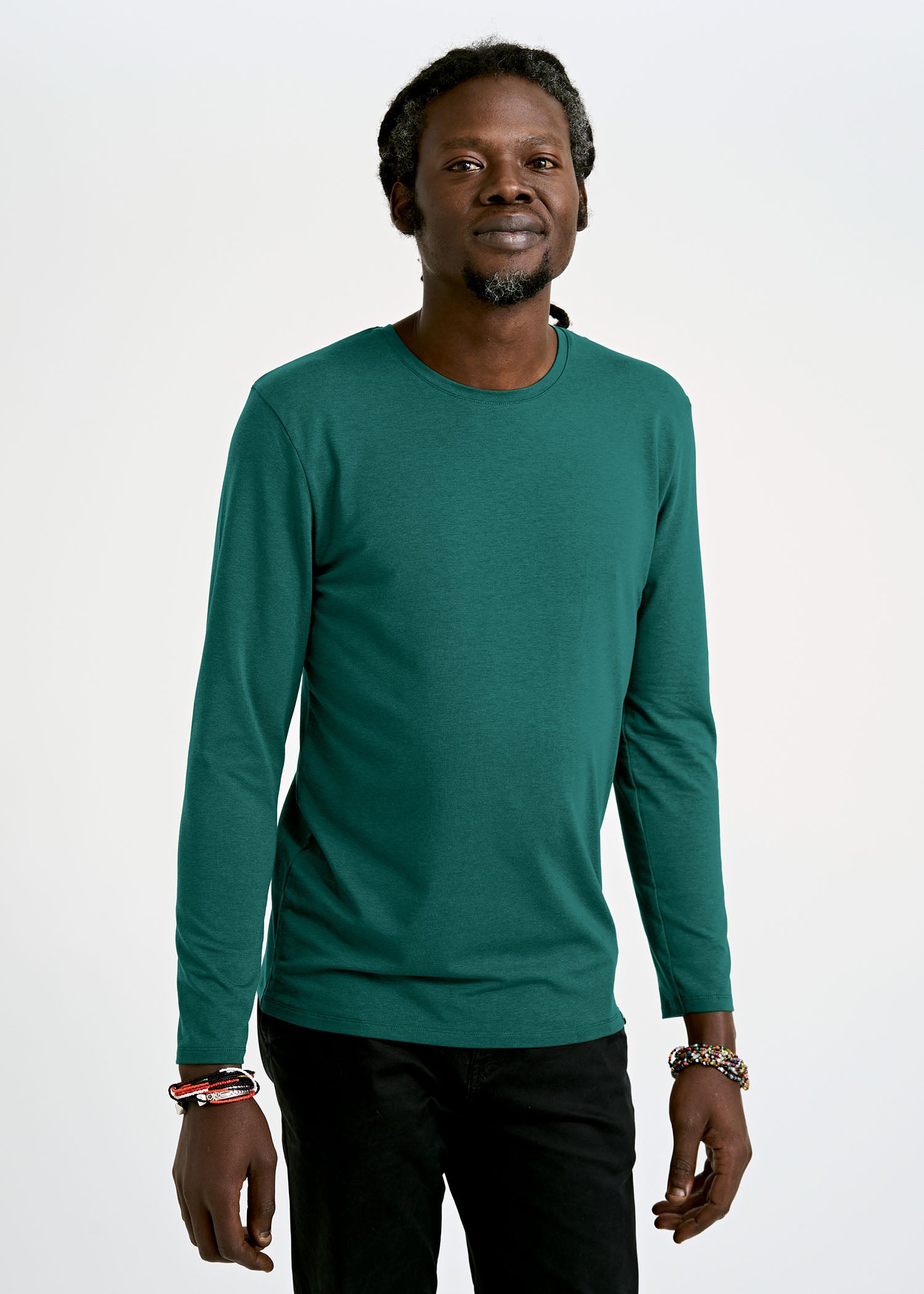 HERREN LANGARMSHIRT DAVID SEA MOSS