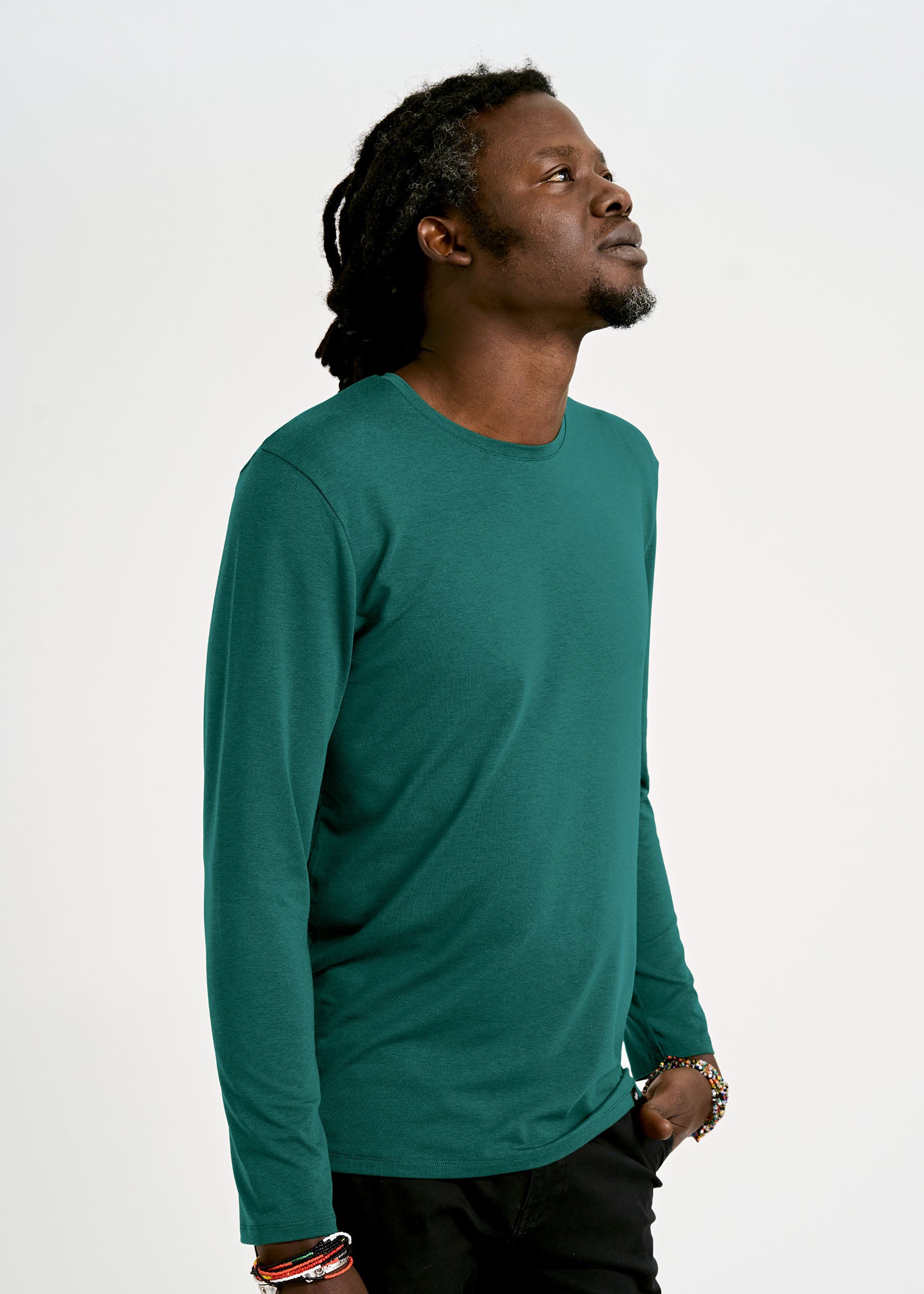 MEN'S LONG SLEEVE SHIRT DAVID SEA MOSS