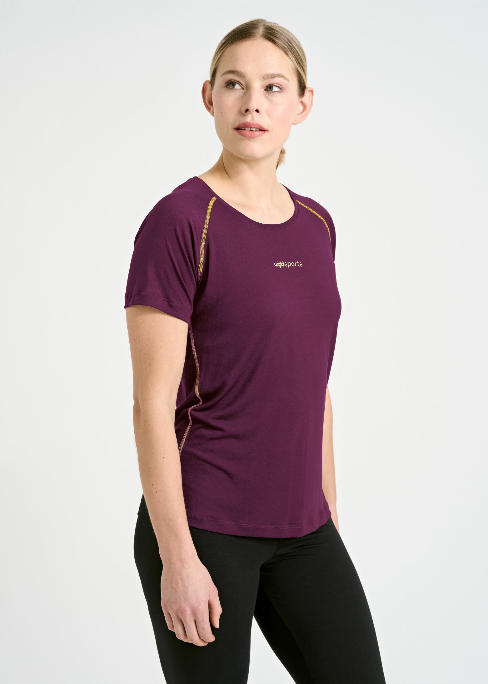 DAMEN SPORTSHIRT PURPLE