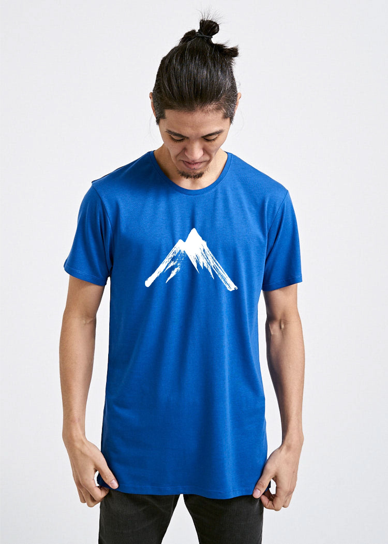 Herren Printshirt "Brushed Peak" Surf The Web