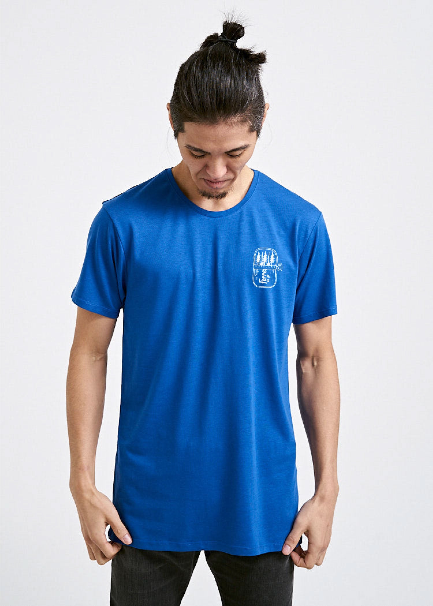 Herren Printshirt "Tin Full of Trees" Surf The Web