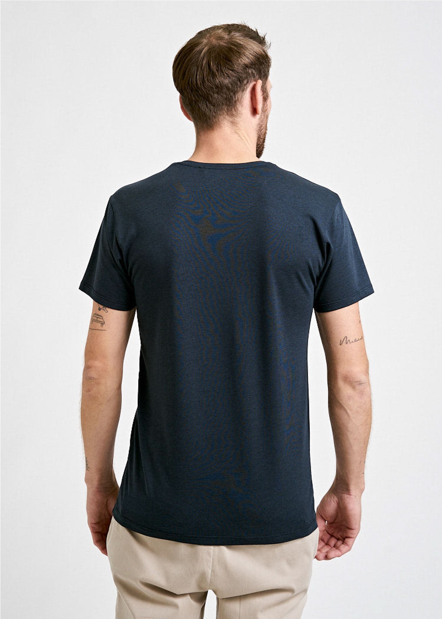 Herren Printshirt "Wijld Waves" Carbon