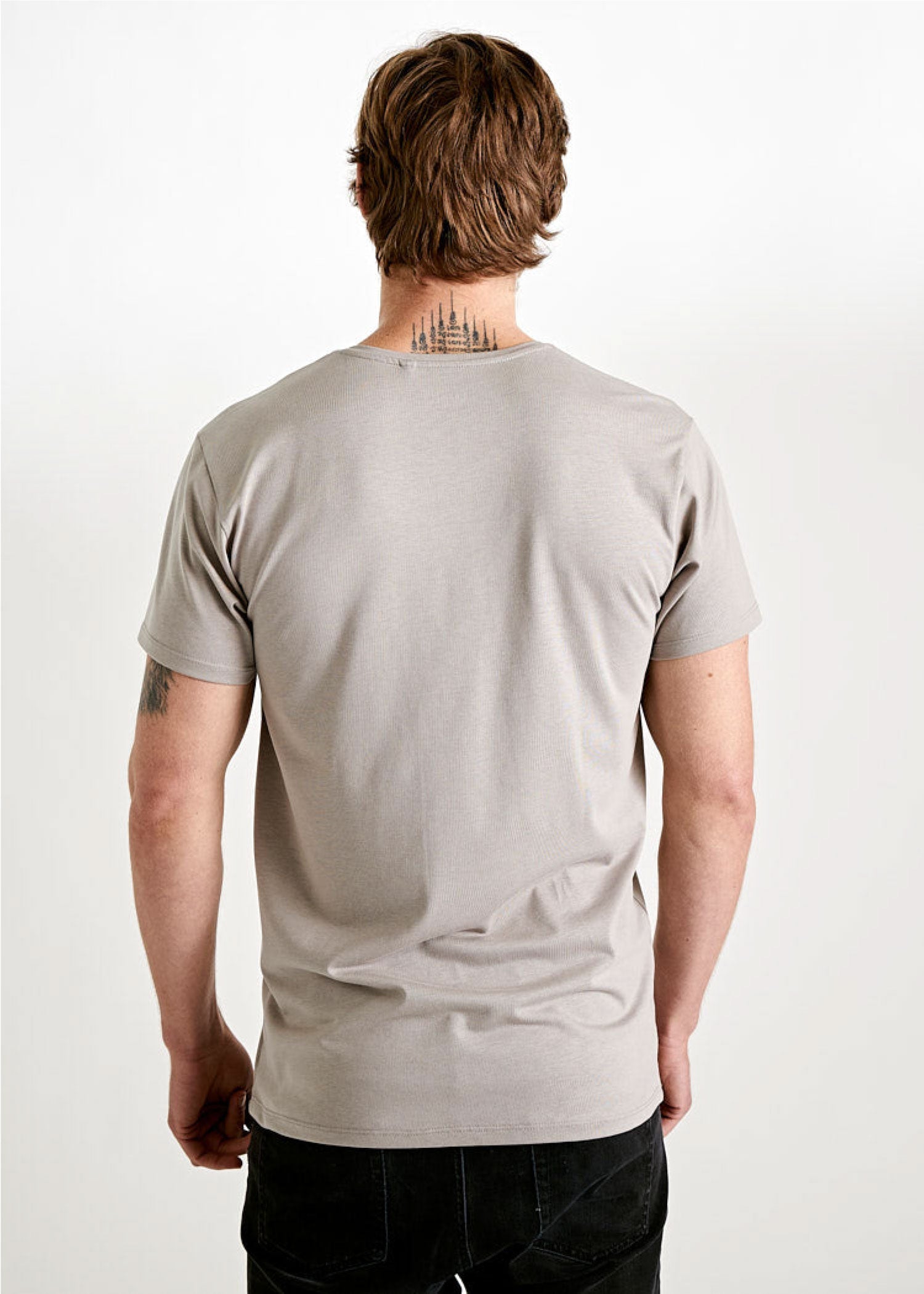 Herren Printshirt "Wijld Waves" Moon Rock