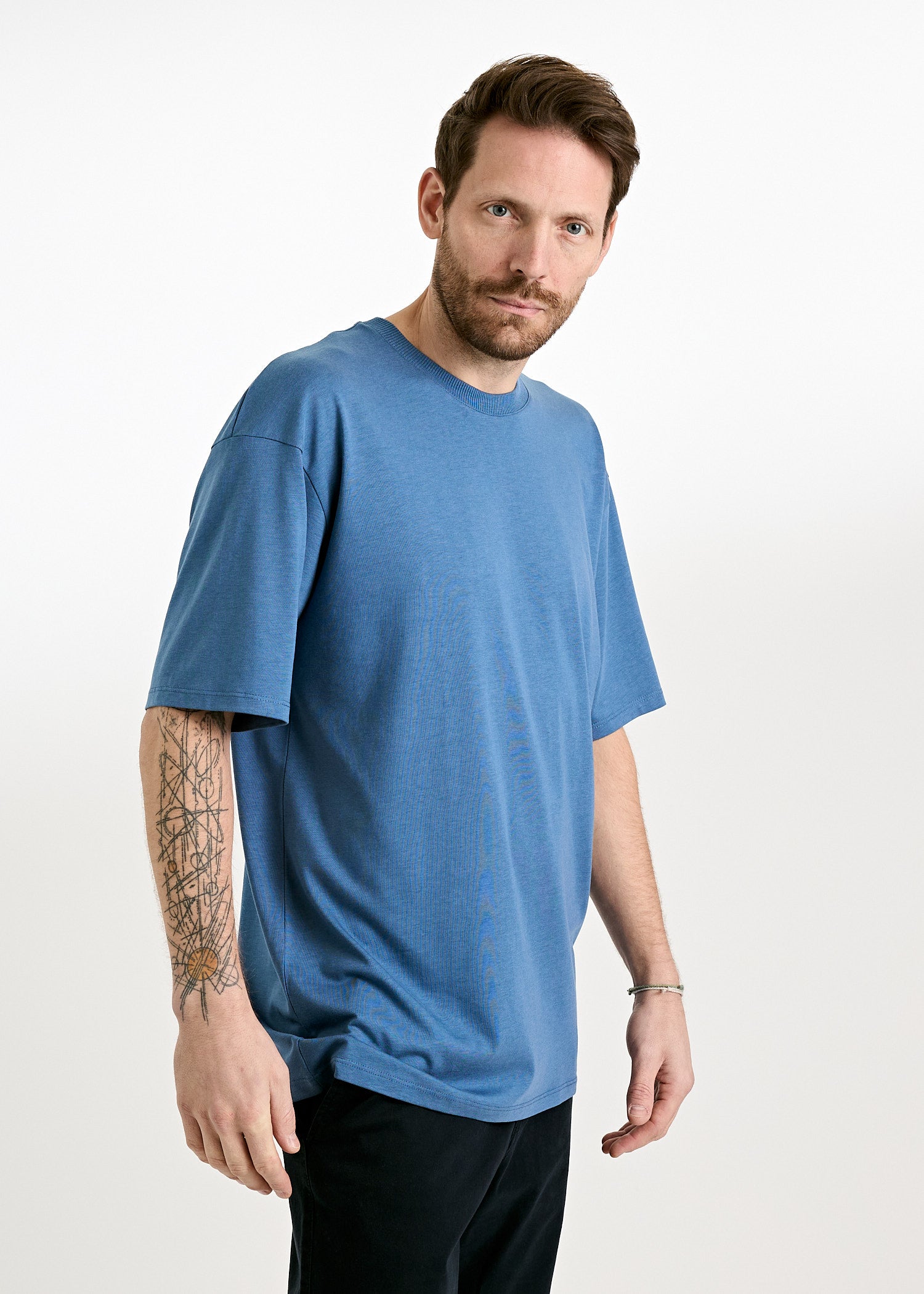 HERREN WOODSHIRT OVERCUT JAMES BIJOUT BLUE