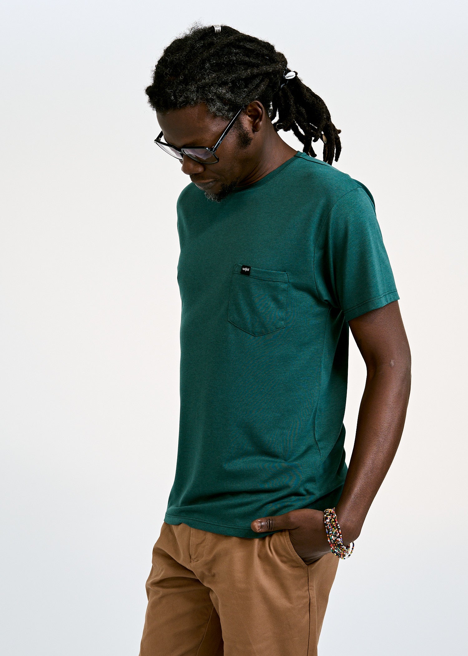 MEN'S WOODSHIRT POCKET ALEX SEA MOSS
