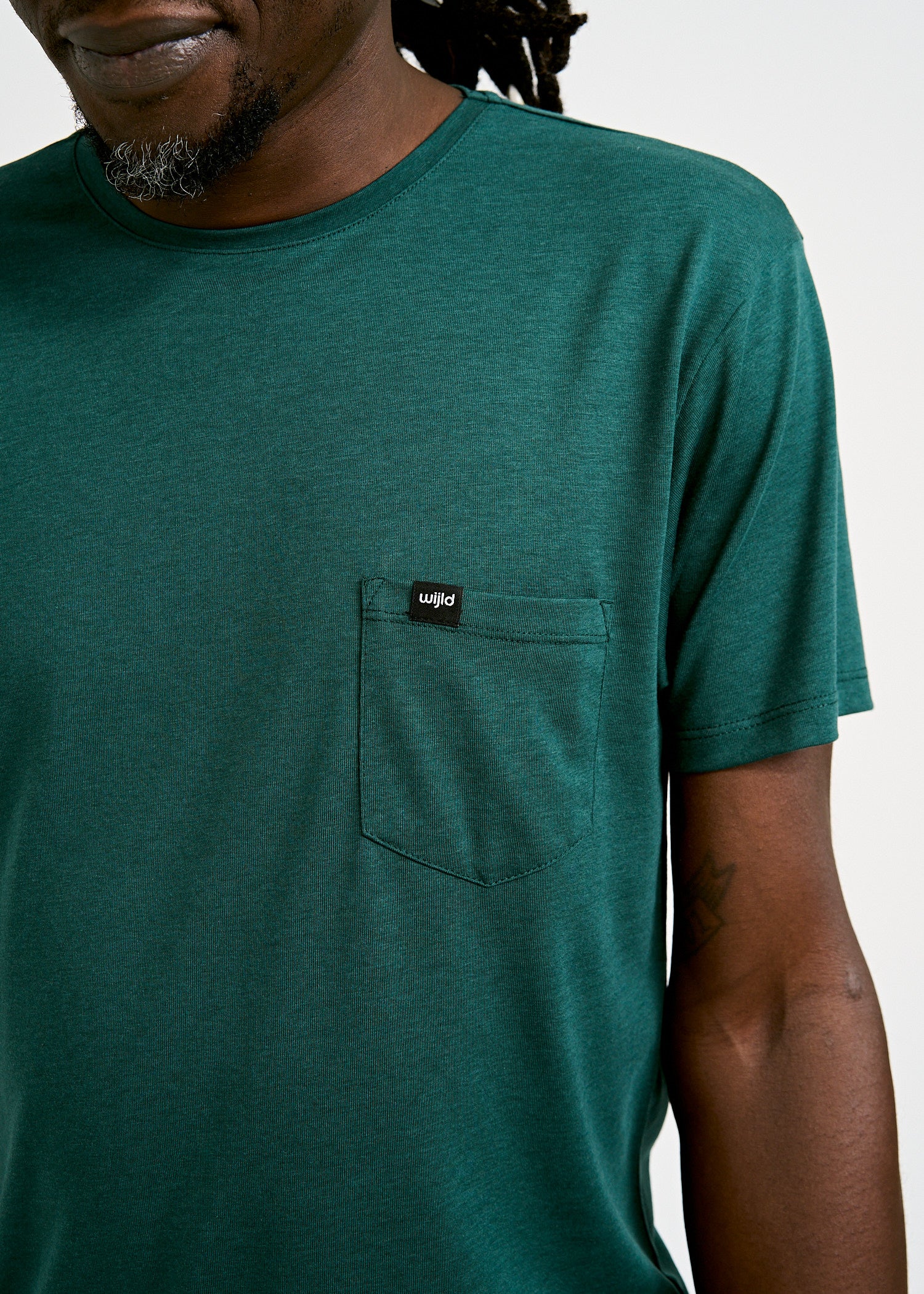 MEN'S WOODSHIRT POCKET ALEX SEA MOSS