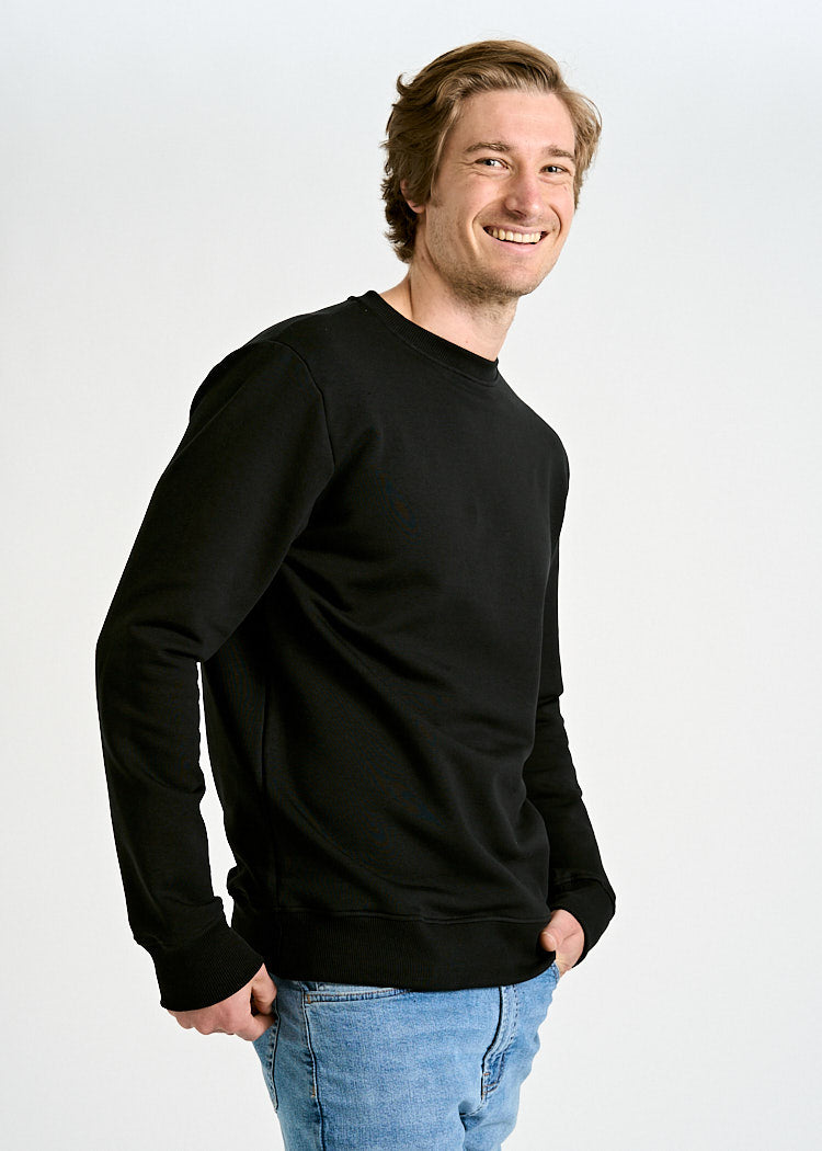 HERREN SWEATER TILL BLACK