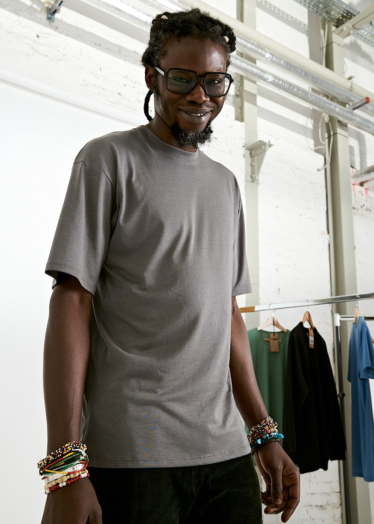 HERREN WOODSHIRT OVERCUT JAMES GRANIT