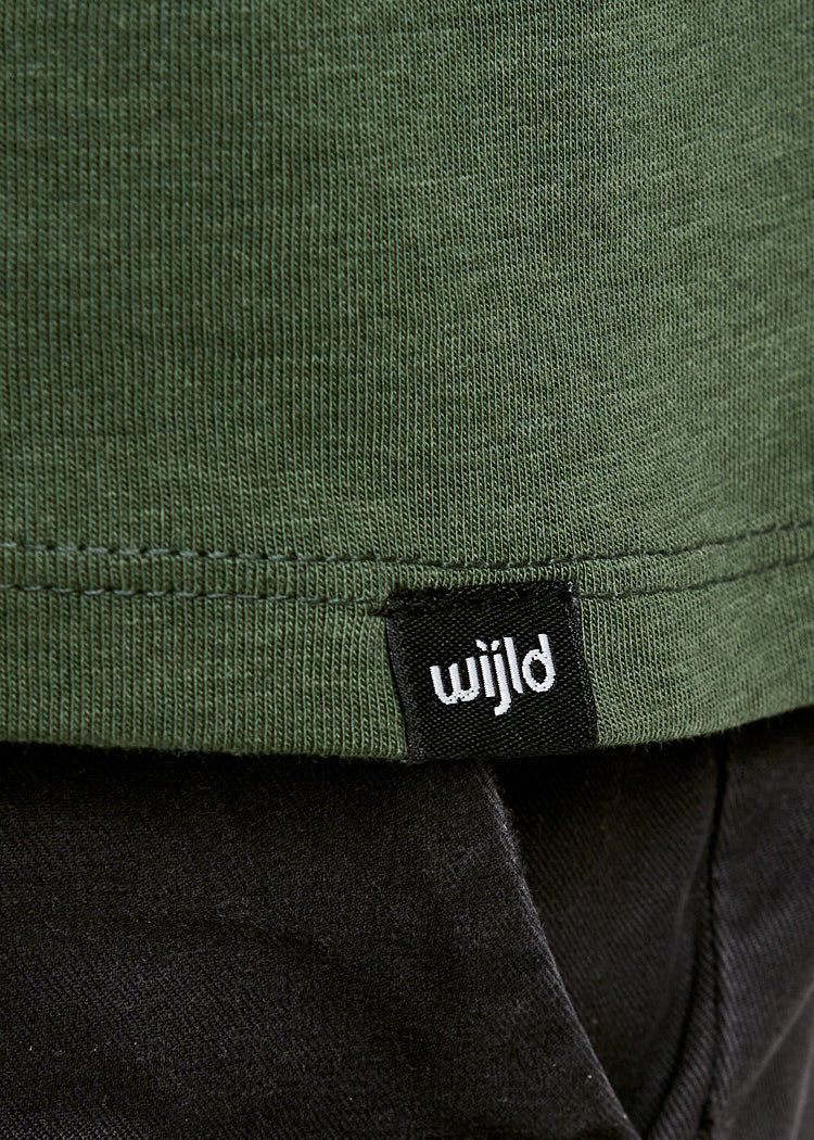 HERREN WOODSHIRT V-AUSSCHNITT ALEX BLACK FOREST