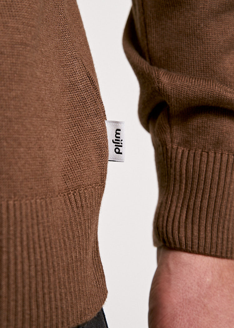 HERREN STRICKPULLOVER RAIN DRUM