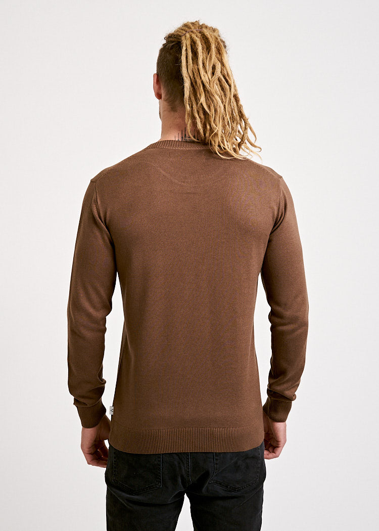 HERREN STRICKPULLOVER RAIN DRUM