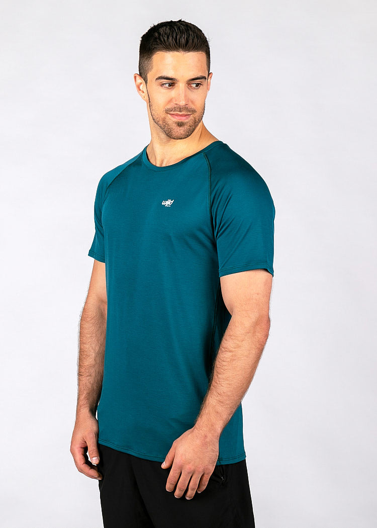 HERREN SPORTSHIRT PETROL