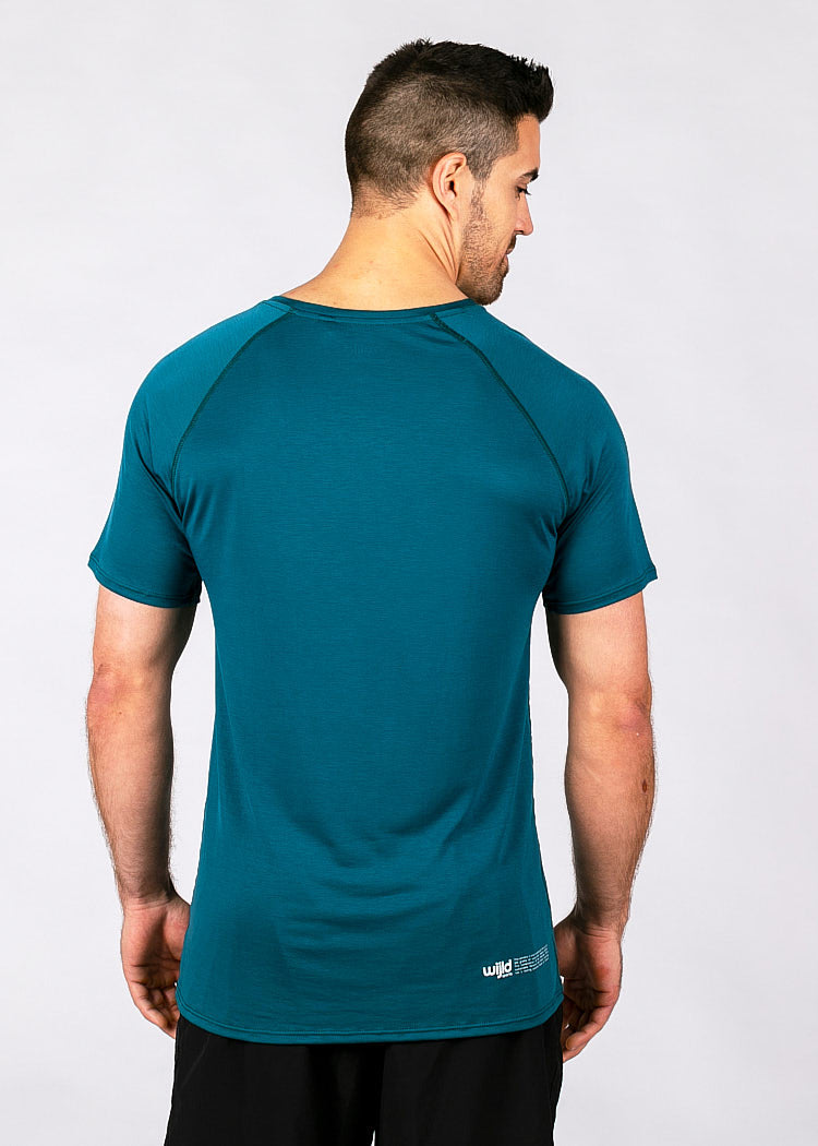 HERREN SPORTSHIRT PETROL
