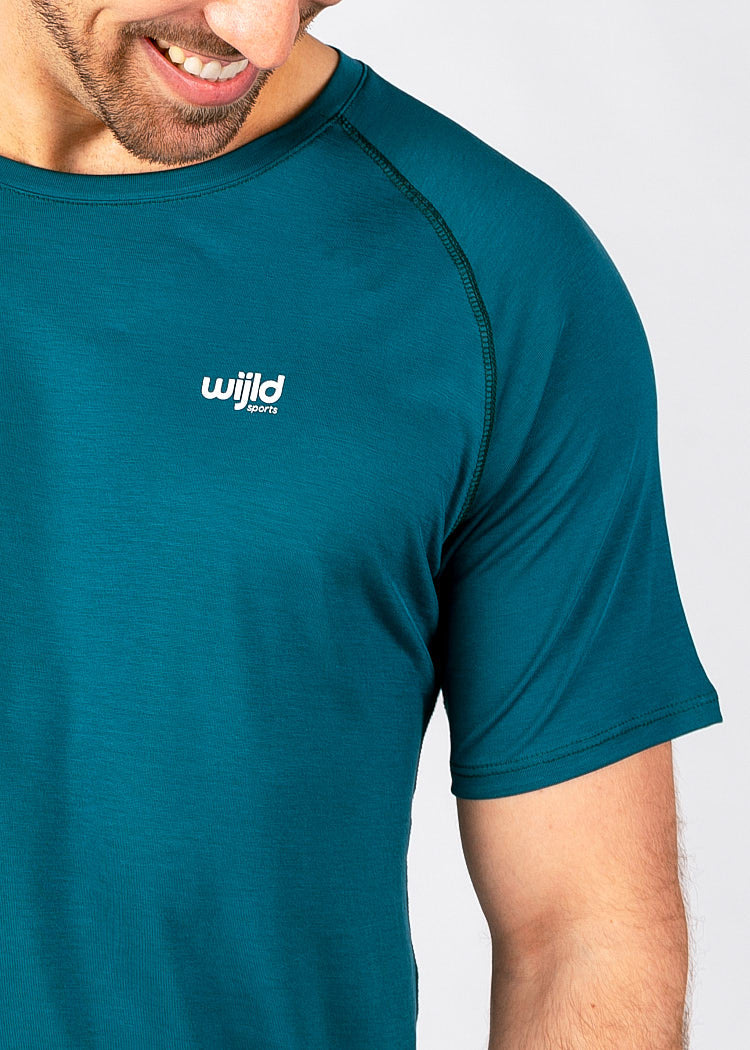 HERREN SPORTSHIRT PETROL
