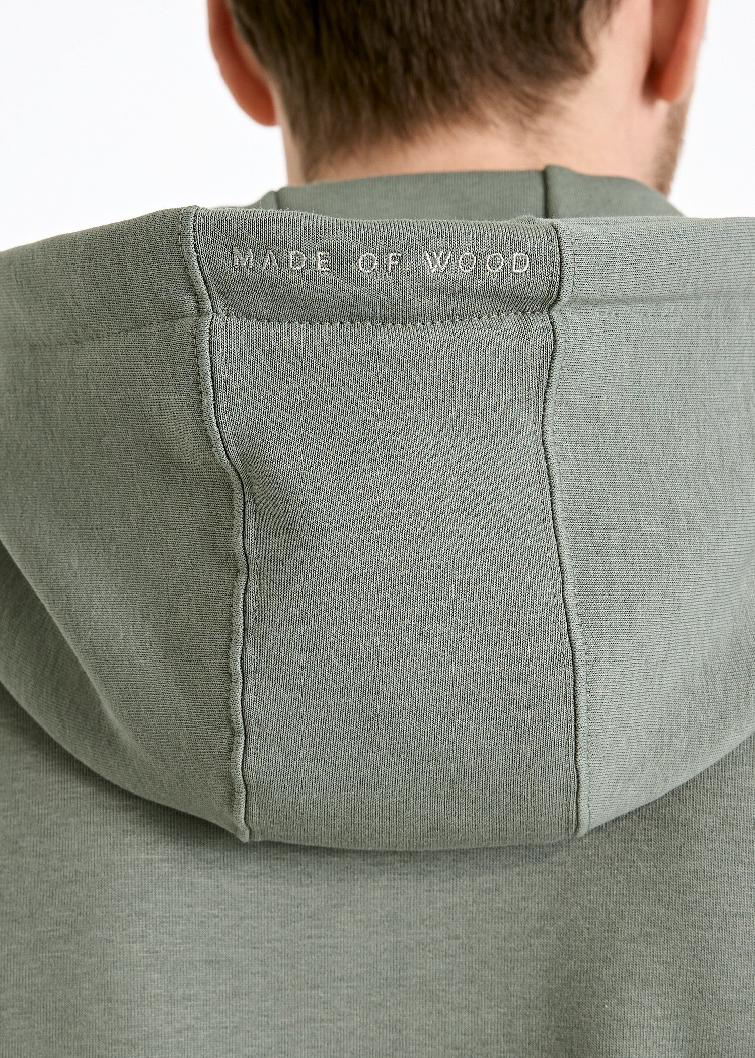 HERREN ZIP HOODIE LEON AGAVE GREEN