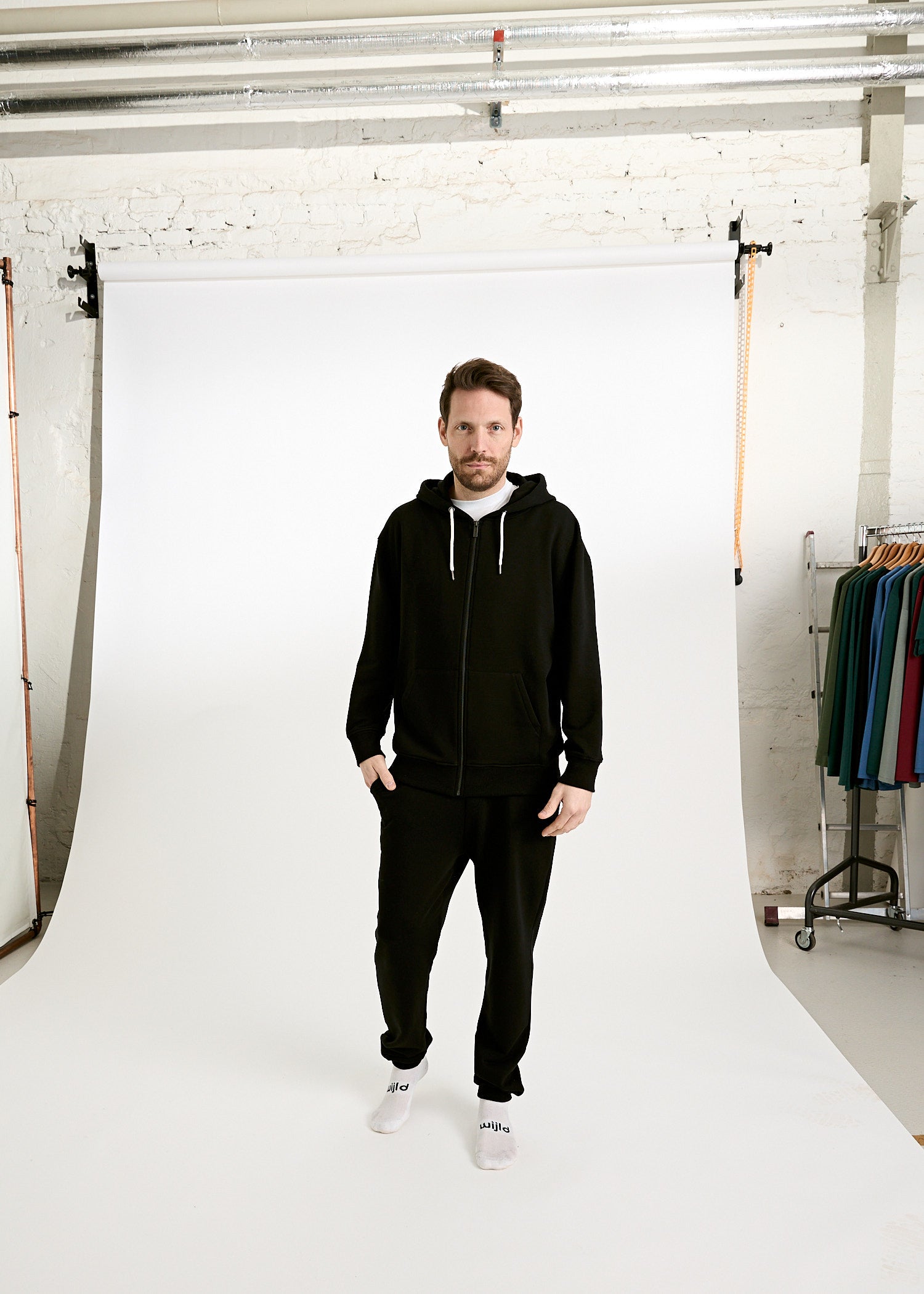 MEN'S SWEAT JACKET JONAS BLACK
