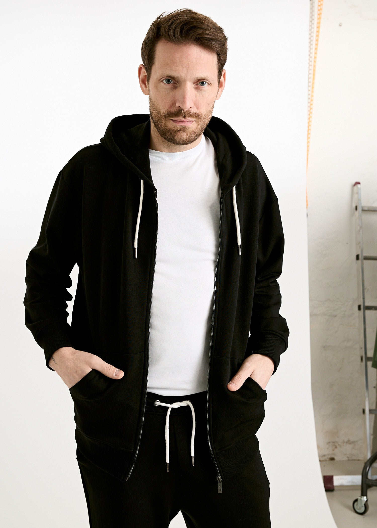 MEN'S SWEAT JACKET JONAS BLACK