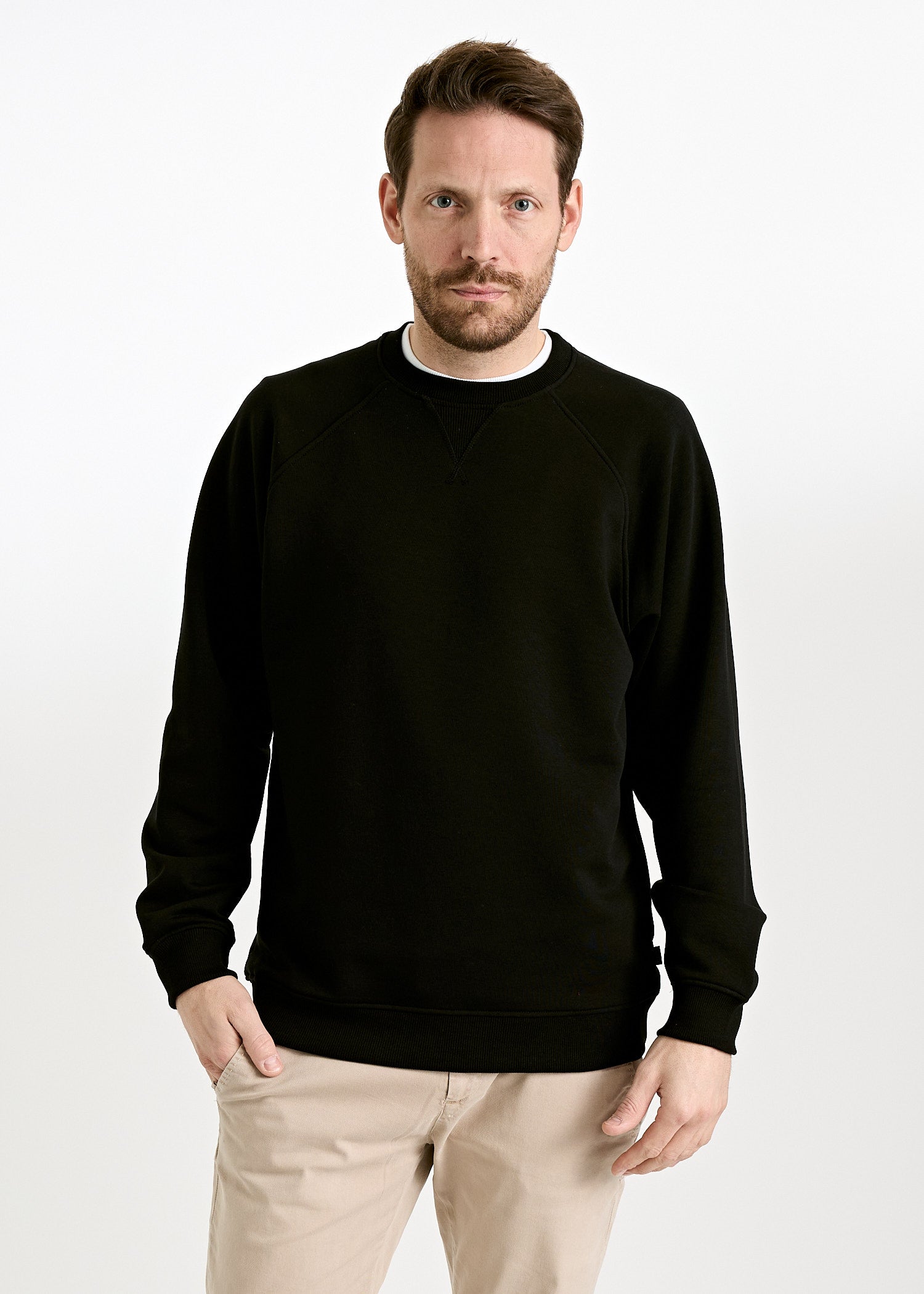 MEN'S SWEATER EDMUND BLACK