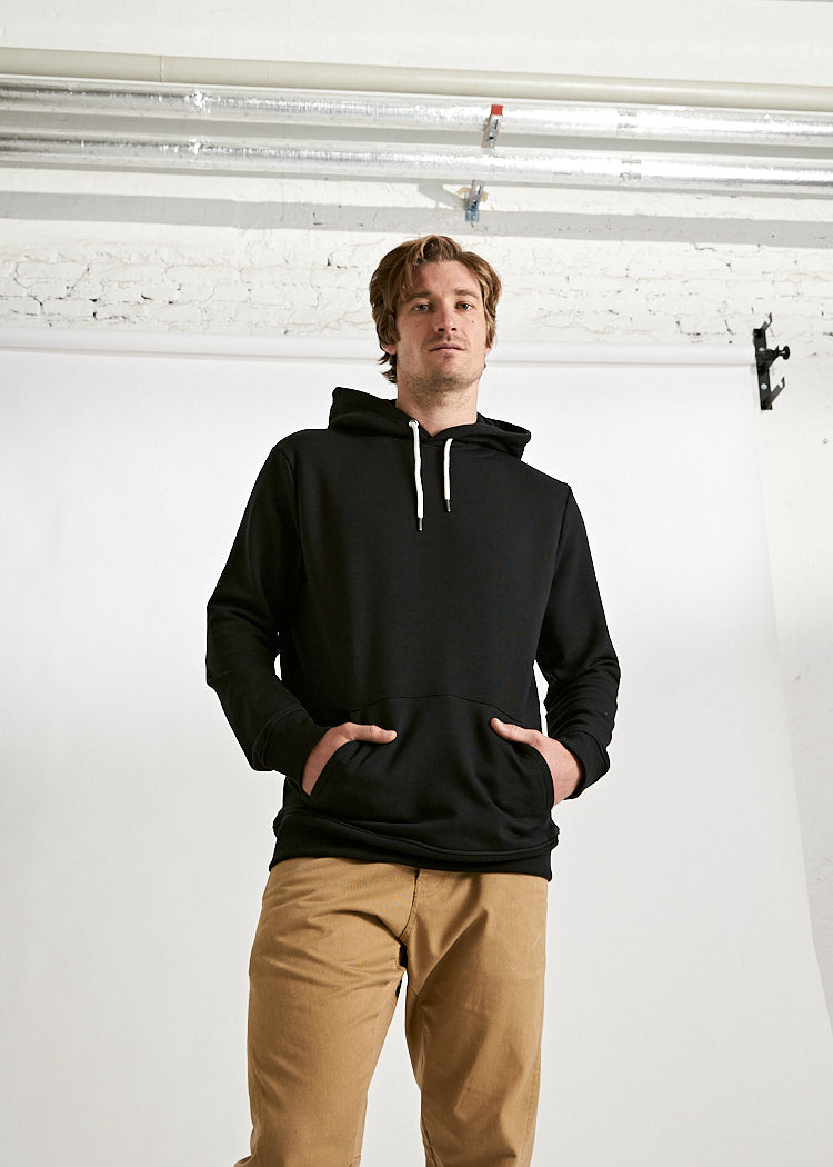 HERREN HOODIE ANDY BLACK