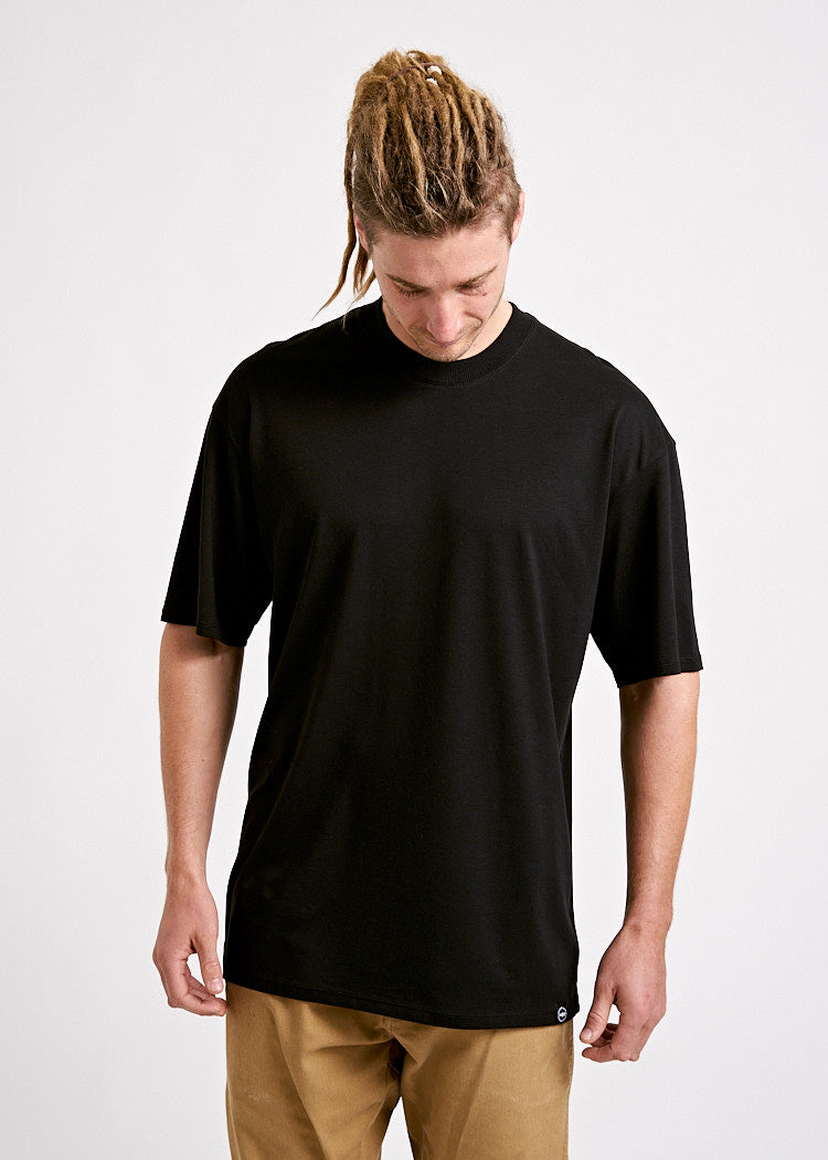 HERREN WOODSHIRT OVERCUT JAMES BLACK