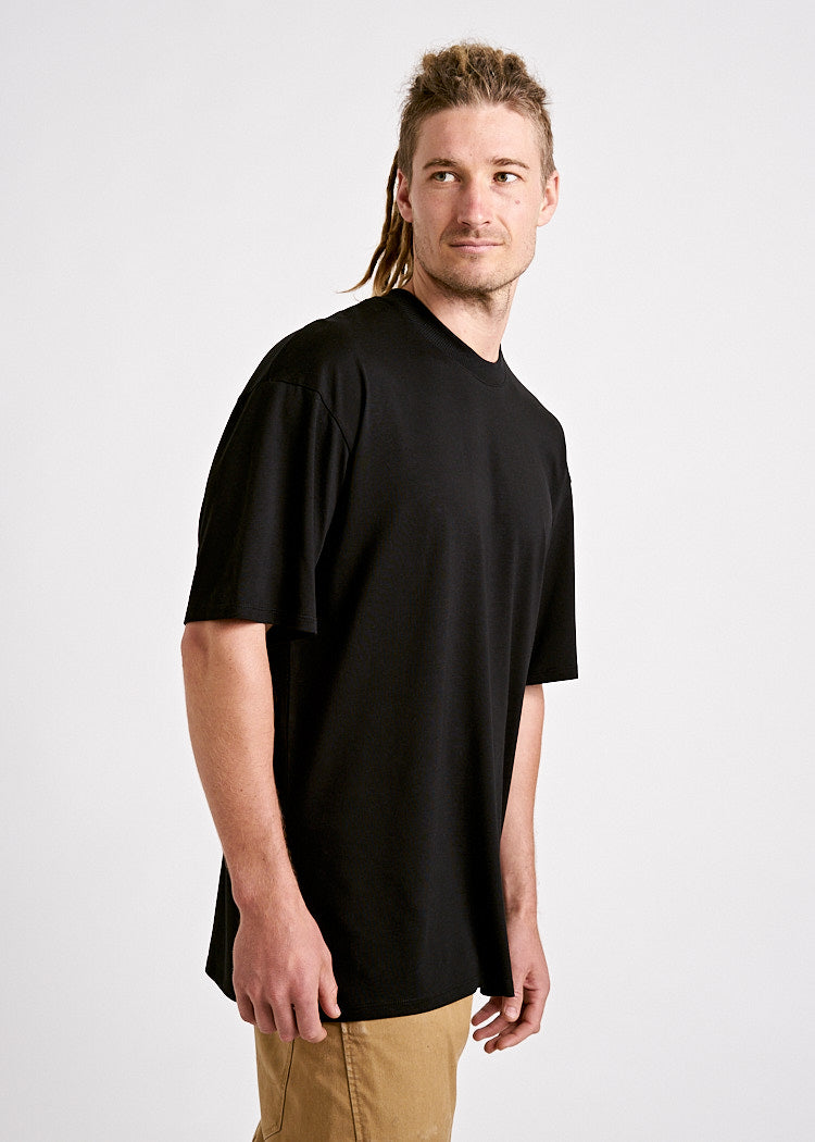 HERREN WOODSHIRT OVERCUT JAMES BLACK