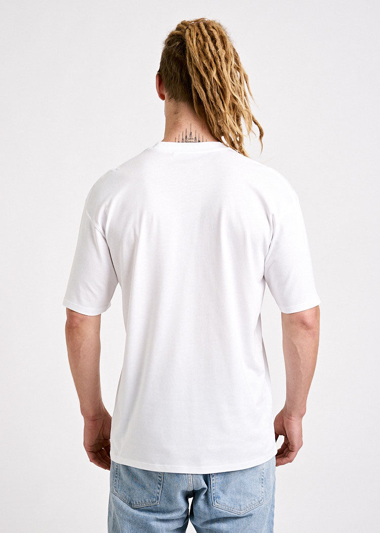 HERREN WOODSHIRT JAMES BRIGHT WHITE