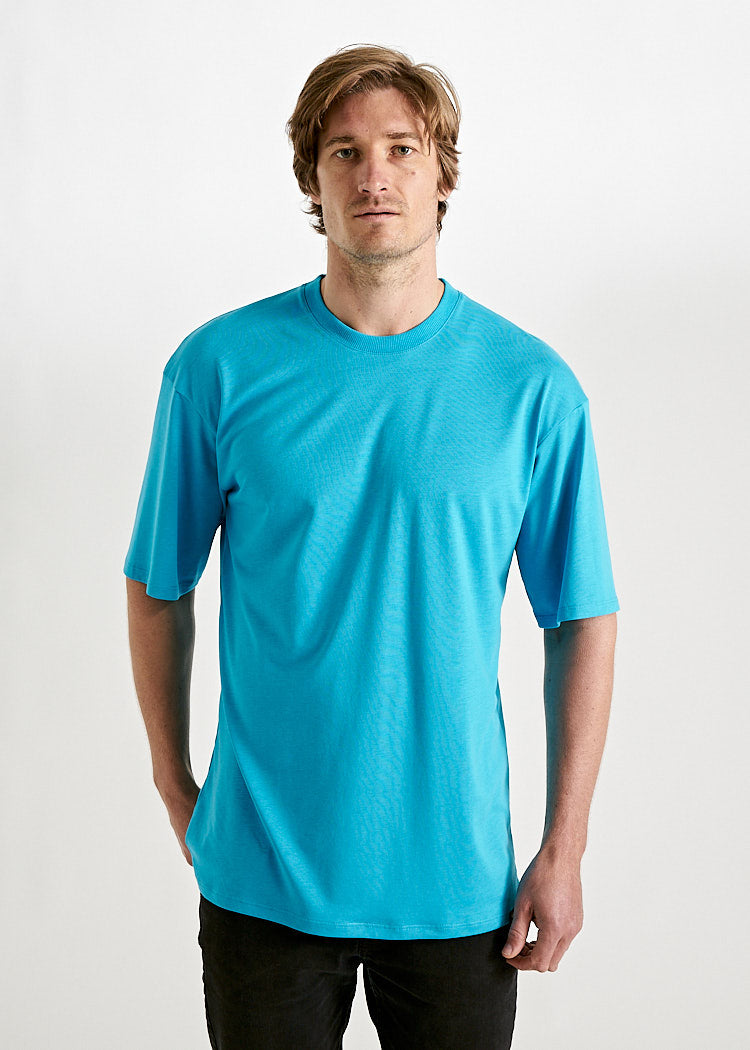 MEN'S WOODSHIRT OVERCUT JAMES BLUE DANOUBE