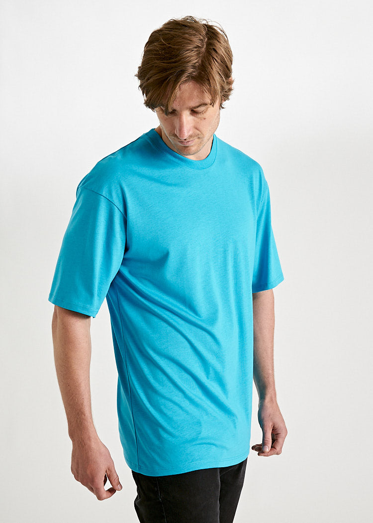 MEN'S WOODSHIRT OVERCUT JAMES BLUE DANOUBE