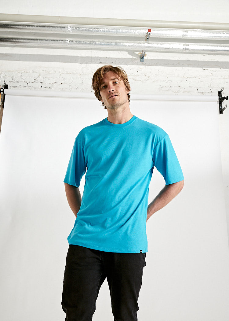 MEN'S WOODSHIRT OVERCUT JAMES BLUE DANOUBE