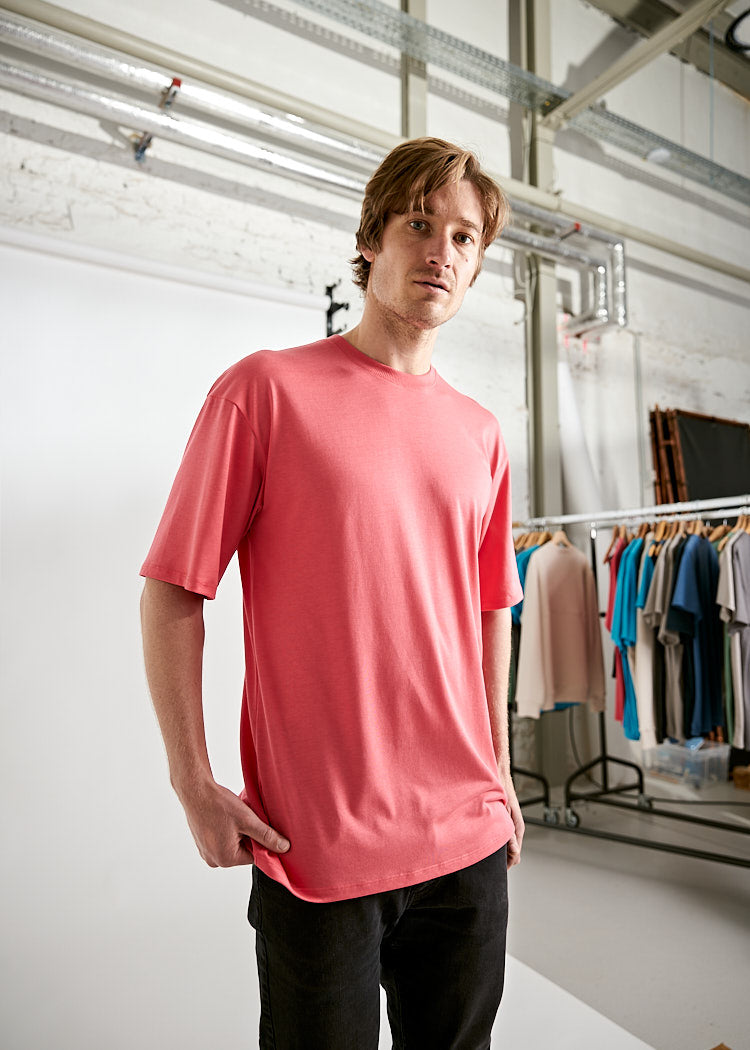 HERREN WOODSHIRT OVERCUT JAMES CAYENNE RED