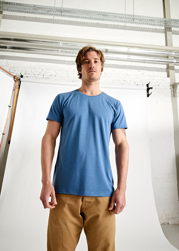 MEN'S WOODSHIRT ALEX BIJOUT BLUE