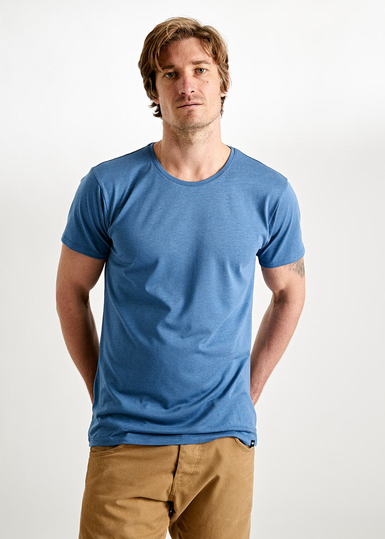 MEN'S WOODSHIRT ALEX BIJOUT BLUE