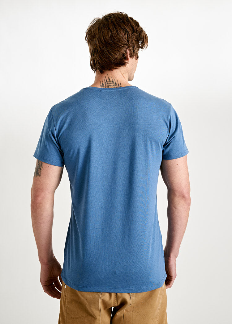 MEN'S WOODSHIRT ALEX BIJOUT BLUE