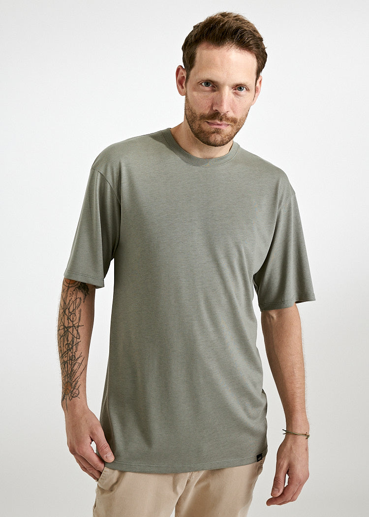 MEN'S WOODSHIRT OVERCUT JAMES AGAVE GREEN