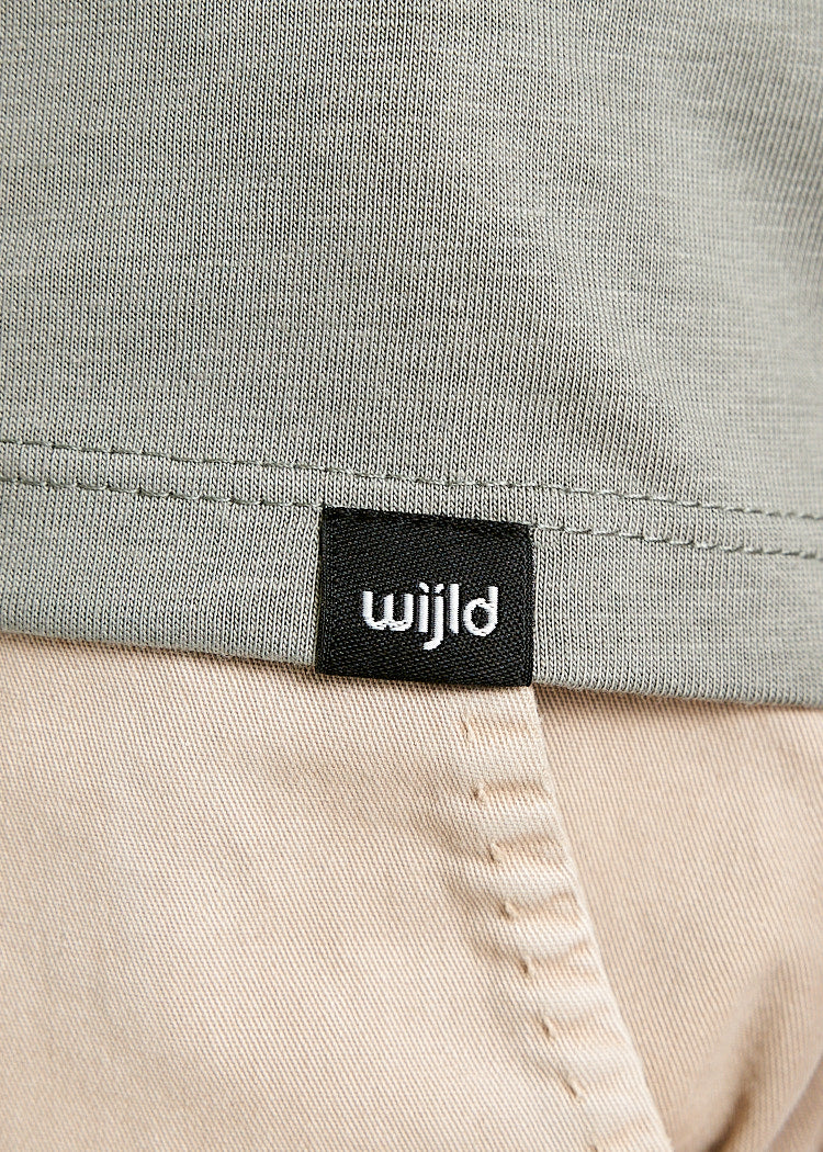 HERREN WOODSHIRT OVERCUT JAMES AGAVE GREEN