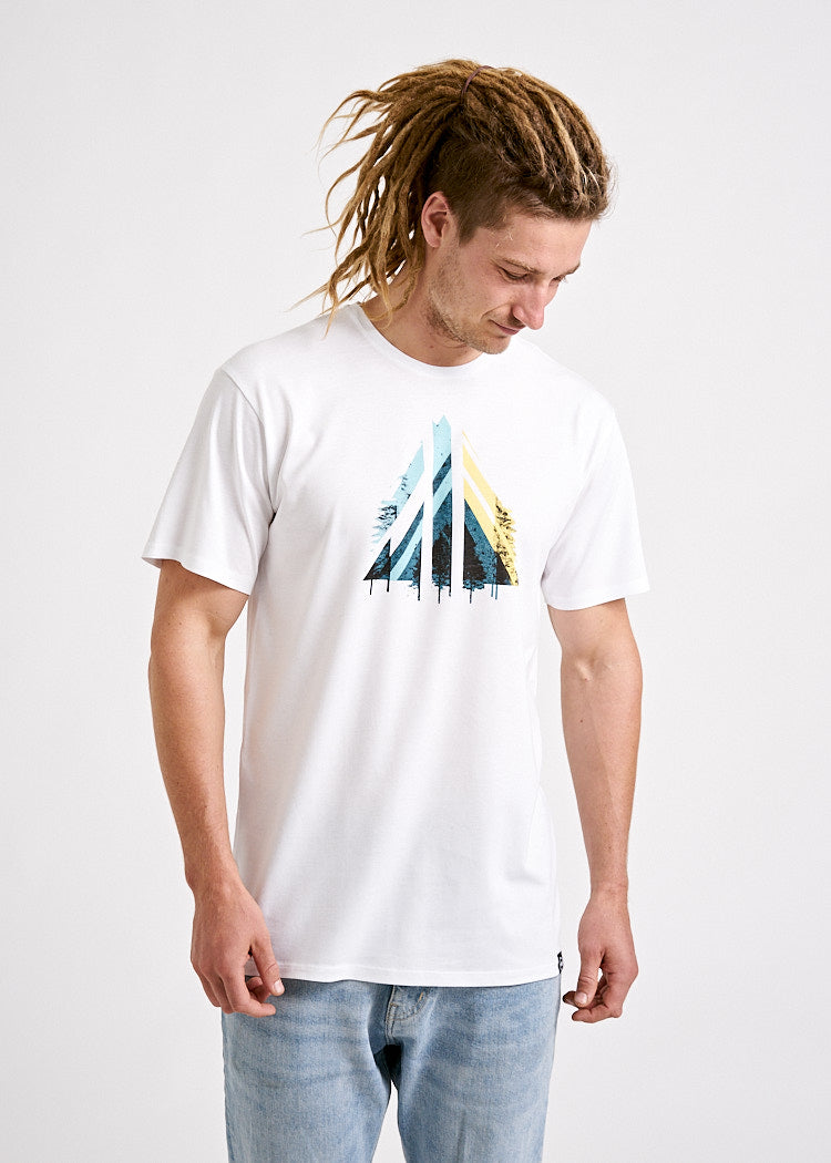 MEN'S WOODSHIRT LOOSE TIMO DISTORTED TRIANGLE