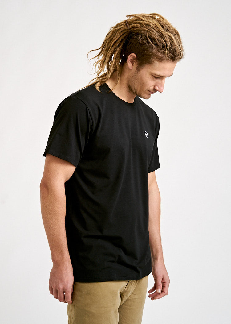 HERREN WOODSHIRT LOOSE TIMO BLACK