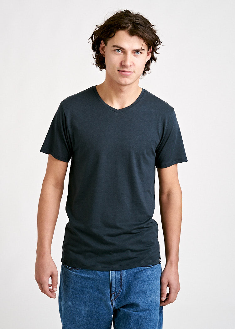 MEN'S WOODSHIRT V-NECK ALEX CARBON