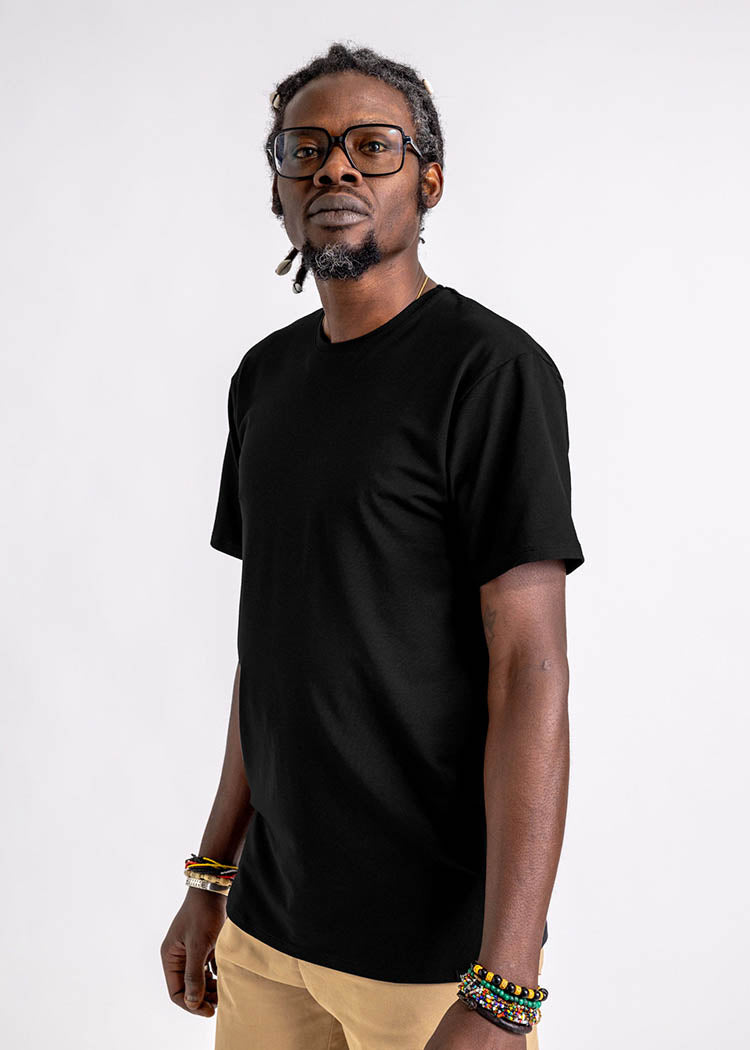MEN'S WOODSHIRT LOOSE TIMO BLACK