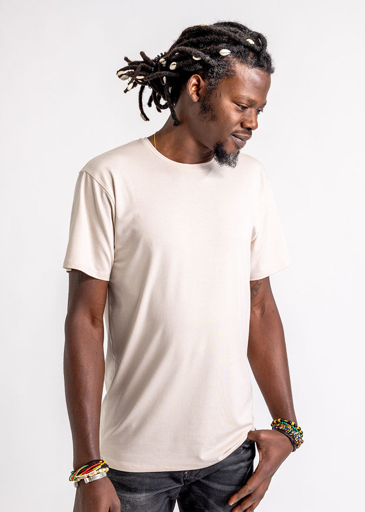 MEN'S WOODSHIRT LOOSE TEE PALE