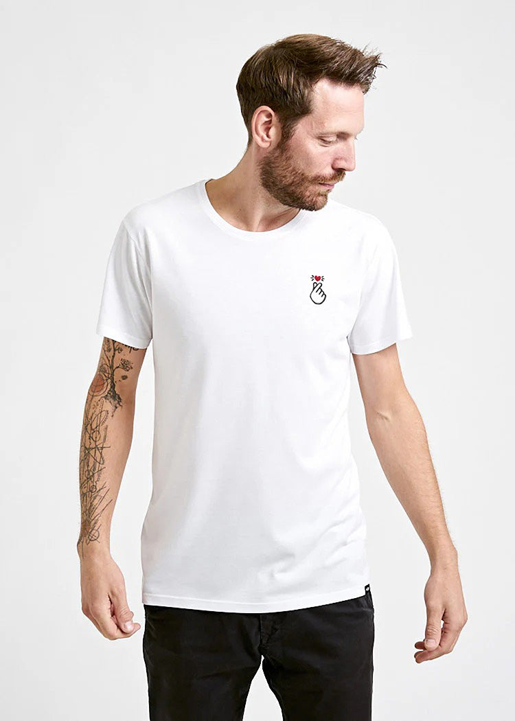 HERREN WOODSHIRT ALEX HEART SIGN