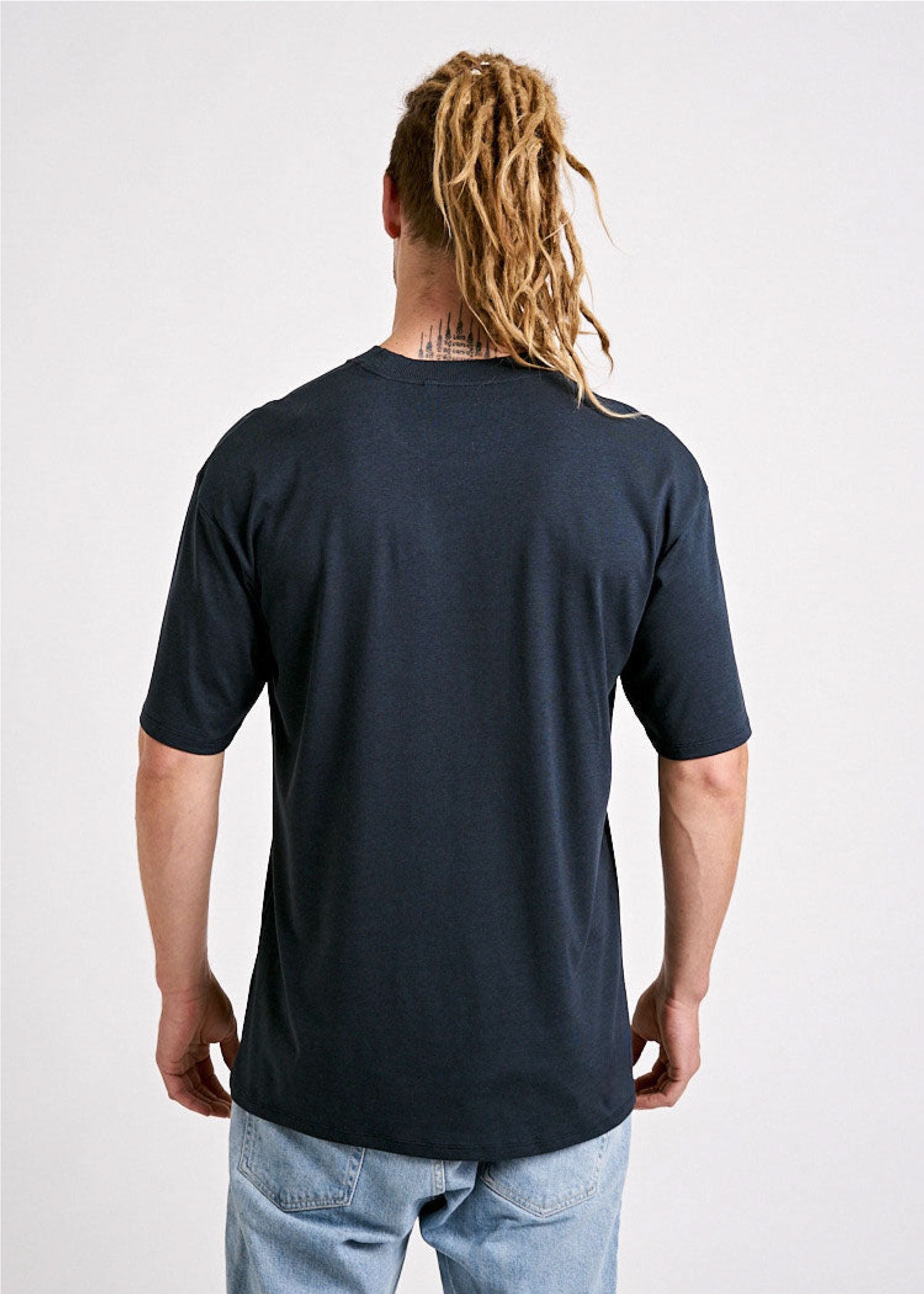 Herren Printshirt "Wijld Waves" Carbon
