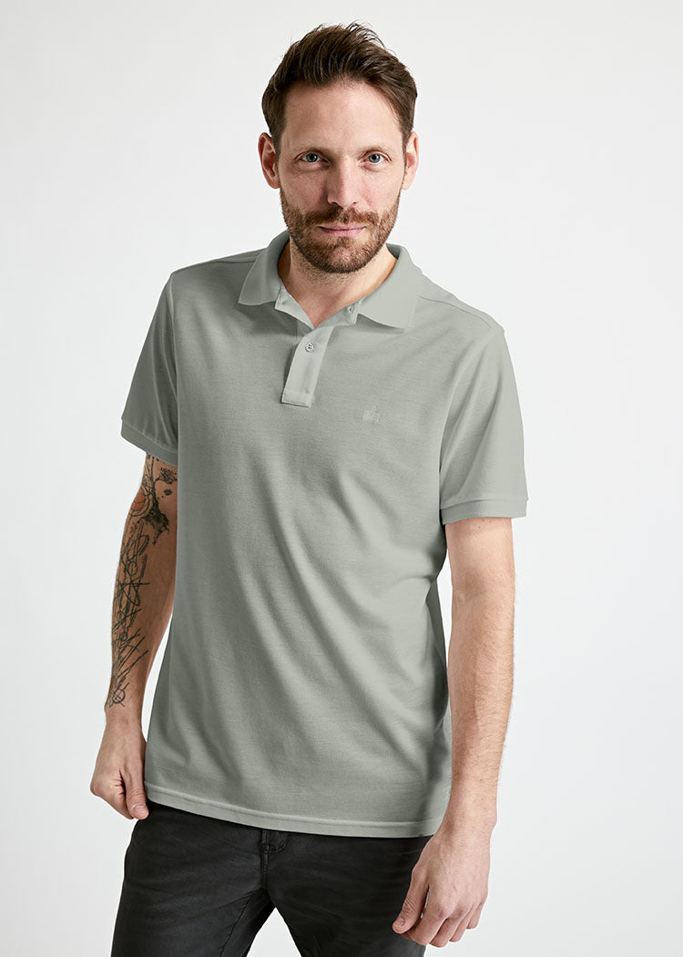 HERREN POLO-SHIRT PAUL AGAVE GREEN