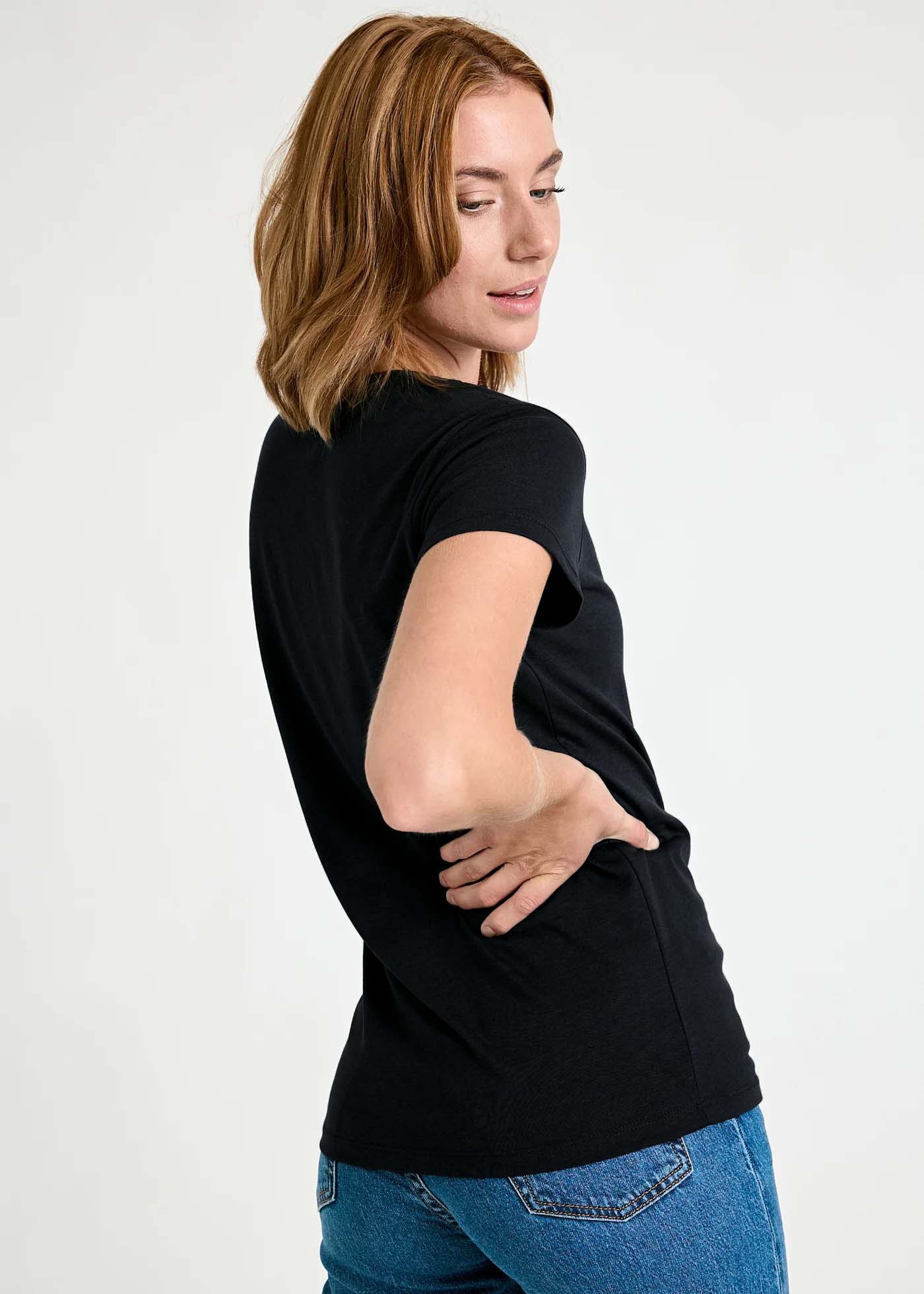 WOMEN'S WOODSHIRT SLIM SARAH BLACK