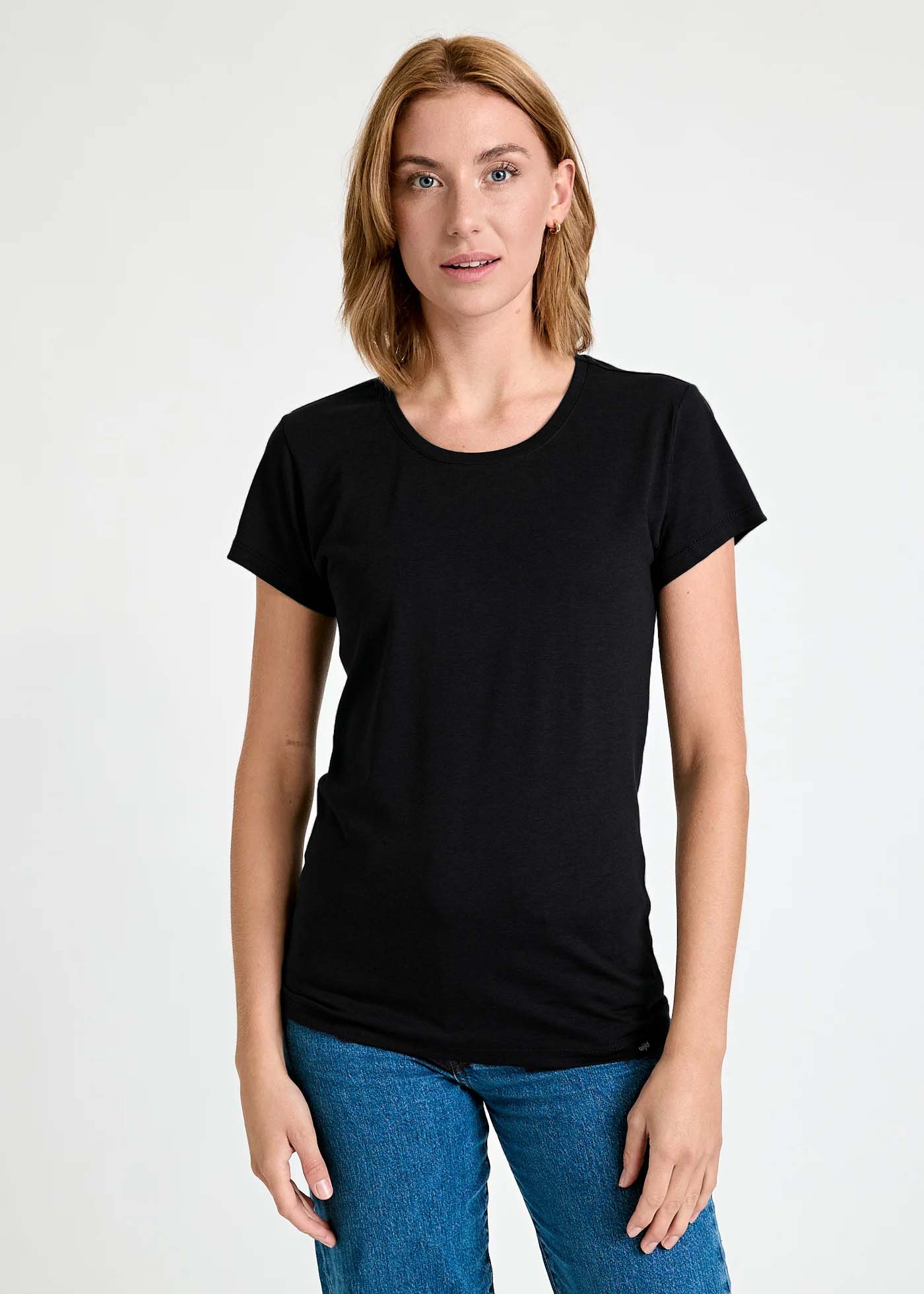 WOMEN'S WOODSHIRT SLIM SARAH BLACK