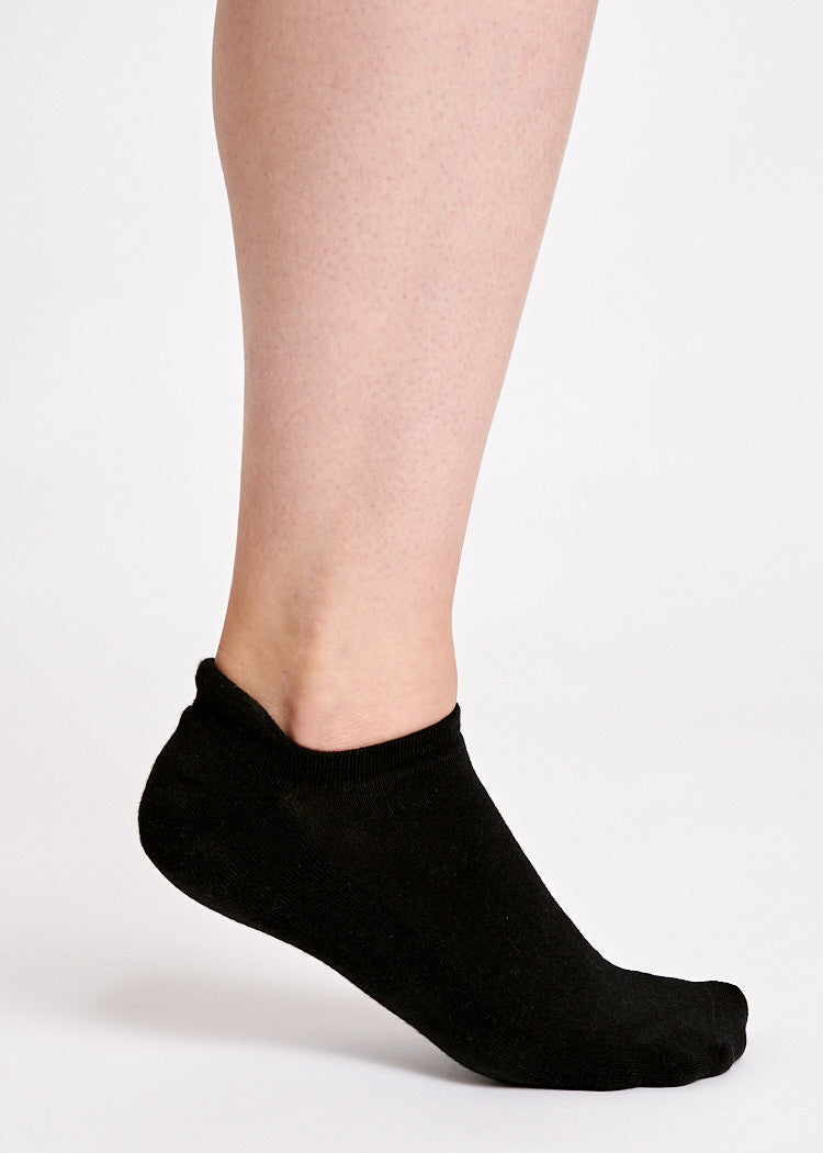 WOODSOCKS® SNEAKERSOCKEN BLACK