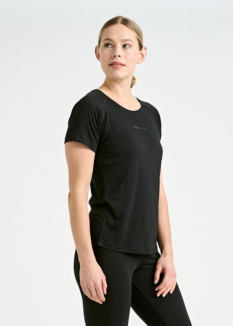 DAMEN SPORTSHIRT BLACK "CARLA"